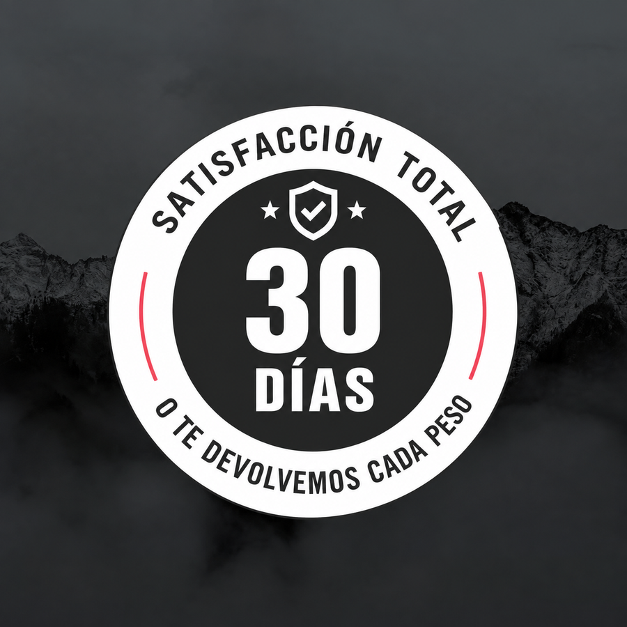Pruébalos 30 días. Si no sientes la diferencia, te devolvemos cada peso.