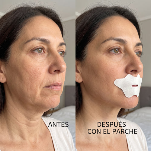Acompaña una mandíbula más definida